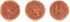 Full Circle Lucky Scrubber - Set of 3 Copper Scrubbers