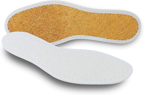 pedag Deo Fresh Natural Terry Cloth & Sisal Insoles, US W7 / EU 37, Pale Blue, 1 Pair