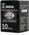 Box of 10 Ketone Test Strips for MD6 Blood Monitoring System - Accurate Keto Counts for Ketogenic Diet