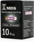 Box of 10 Ketone Test Strips for MD6 Blood Monitoring System - Accurate Keto Counts for Ketogenic Diet