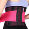 T TIMTAKBO 2.0 Lower Back Brace for Pain Relief, Herniated Disc Support Belt for Women (Red, L/XL Fits 32"-39")