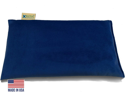 KOYA Naturals Soft Velvet Microwave Heating Pad for Cramps - Microwavable Moist Heat Bag - for Neck, Muscles, Joints