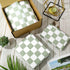 Whaline 100 Sheets Checkered Tissue Paper, Sage Green Gift Wrapping Paper for DIY Crafts Party Decorations