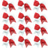 Hipcheer 12PCS 8" Rhinestones Large Cheer Hair Bows for Girls, Hand-made Grosgrain Ribbon Accessories