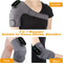 MOAJAZA Cordless Knee Massager - Heated Knee Brace Wrap for Relaxation, Heat and Vibration