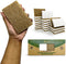 20 Pack Biodegradable Natural Kitchen Sponge - Compostable Cellulose and Coconut Walnut Scrubber Sponge