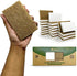 20 Pack Biodegradable Natural Kitchen Sponge - Compostable Cellulose and Coconut Walnut Scrubber Sponge