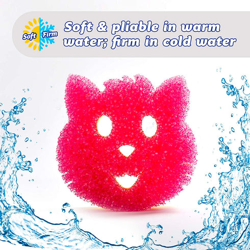 Scrub Daddy Format: Kitchen Mommy (1ct) Scrub Daddy Scrub Special Edition Pets Cat - Scratch-Free Multipurpose Dish