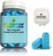 Eargasm Foam Earplugs - 32 dB NRR Super Soft Foam Ear-Plugs with Carrying Case, 50 Pairs Jar for Noise Reduction