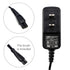 HQRP 15V AC Adapter for Philips Norelco HQ8505 2000 3000 3100 3500 7000 5000 8000X 8500X 9000 Series Shaver Charger
