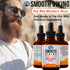 Smooth Viking Beard and Mustache Oil for Men - 2 Oz Argan Formula for Moisturizing, Grooming, Soothing