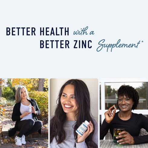Chelated Zinc Supplements | Zinc Glycinate 30mg | TRAACS Chelated Zinc Bisglycinate, Vitamin B6 & BioPerine | Immune