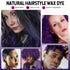 Purple Hair Dye Wax Temporary Color Pomade 4.23 oz, Natural Instant Hair Styling Clay for Halloween, Cosplay, Party