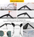 Upgraded All-in-One Magnetic Eyeglass Repair Kit, 12 Screwdriver Bits, Nose Pads, Screws, and Tweezer