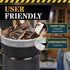Reli. 55 Gallon Heavy Duty Contractor Trash Bags, 20 Bags, 3 Mil, Twist Ties Included, Clear Construction Bags
