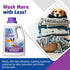 Alpha Tech Pet 3X Strength Premium Laundry Detergent, 64 Oz, Enzyme Cleaner for Removing Animal Odors and Stains