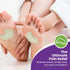 Premium Dancers Pads for Ball of Feet Pain - Sesamoiditis Pads - Made in USA - 12 Pieces Left Foot