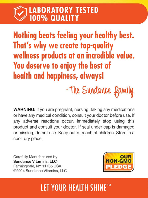 Sundance Vitamin B12 | 1000 mcg | 50 Quick Release Softgels | Non-GMO and Gluten Free Supplement