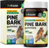Pine Bark Extract Gummies - 300 mg French Maritime Pine Bark Extract, 60 Vegan Pectin-Based Chews, Antioxidant