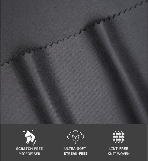 KleanToday 30 Pack Japanese-Style Premium Microfiber Glasses Cleaning Cloth Streak & Scratch-Free Lens Cleaning Cloth
