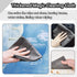 Thickened Magic Cleaning Cloth,8 Pcs Lint Free Cloth,Reusable Microfiber Cleaning Rag for Windows,Mirror,Glass,Car,Gray by XANGNIER