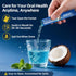 Packets,Alcohol (0.41 Oz (Pack 30) RAZOKO Disposable Mouthwash Travel Size-Fresh & Non-Greasy/Fresh Mint +Coconut