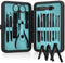 Utopia Care Nail Clippers for Men and Women - Professional 15-Pcs Nail Kit or Manicure Kit with Travel Case