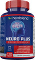 Neuro Plus Brain & Focus Formula, Nootropic Brain Booster Supplement for Mental Clarity and Energy