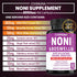 Noni Capsules 8850mg - Noni, Boswellia, White Willow Bark - 3 Months Supply