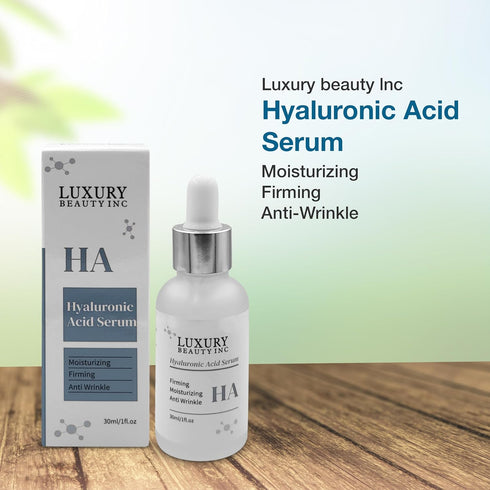 Inc Hyaluronic Acid Anti-Aging Face Serum Moisturizer, Firming Skin Care for Dark Spot Correcting and Deep Hydration