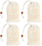 Eco-Friendly Skincare, Natural Exfoliation, Cotton Bathroom Accessories, Sustainable Soap Storage, Biodegradable Pouch