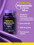 Carlyle Melatonin 40mg Complex, 150 Fast Dissolve Tablets, Extra Strength Support with Ashwagandha and Chamomile