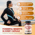Cayenne Pepper 8000mg, Ginger 3000mg, Turmeric 2500mg, Berberine 2500mg - Digestion & Gut Health Support - Made in USA