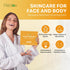 Kojic Acid Skincare Set – Kojic Soap Cleanser, Exfoliating Body Scrub, Face Cream & Brightening Serum for Dark Spots