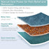 SuzziPad Microwavable Heating Pads for Cramps, 7x16 Microwave Heating Pad for Neck and Shoulder Pain Relief, Moist Heat