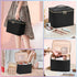 OCHEAL Travel Makeup Bag, Large Organizer Cosmetic Case with Detachable Brush Divider, Waterproof Portable