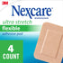 Nexcare Ultra Stretch Adhesive Pads, 3 x 4 in, 4 Count