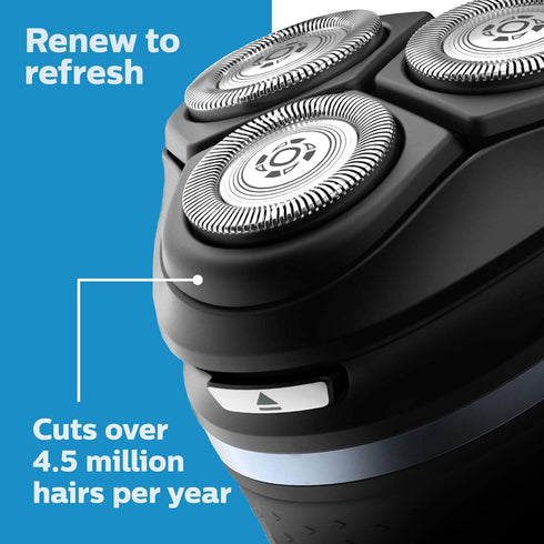 Philips Norelco SH30/52 Shaving Heads - Compatible with Series 1000, 3000, 5000, 3 Pieces