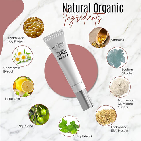 Instant Eyelift Cream, Anti Aging Serum for Dark Circles, Puffy Eyes, & Wrinkles - 12