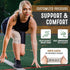 Premium Elastic Bandage Wrap - 6” Wide, 2 Pack, Latex Free Athletic/Medical Compression Bandages