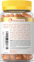 Gummies 60 Count Carlyle Vitamin C | | Orange Flavor | with Vitamin E | Vegan, Non-GMO, and Gluten Free Supplement