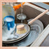 Maxdot 10 2 Inch Pcs Kitchen Dish Brush with Beechwood Handle Natural Wooden Handle Scrub Brush Fiber Bristles Dish