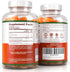 Sugar-Free Pumpkin Seed Oil Gummies 4,000mg/serving for Hair Growth, Skin, Prostate Health, 60 Chews, Immune Support