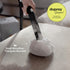 Pack 5 Dupray Small Triangle Bonnets Reusable Microfiber Cleaning Pads for Steam Cleaners, Precision Fit Steam Mop