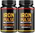 (2 Pack) IronPulse Capsules - Max Support Formula, 120 Capsules for 2 Months