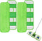 4 Pack Microfiber Mop Pads for Swiffer XL Mops, Reusable Wet and Dry Cloths for Hardwood Cleaning
