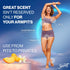 Secret 72 2.4 oz 3.5 oz (Pack 2) Whole Body Deodorant for Women, Stick + Spray Bundle, Peach + Vanilla Blossom Scent