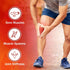 Instant Hot Compress (6 Hot Packs) for Pain Relief, Sore Muscles, Muscle Spasms, Joint Stiffness
