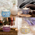 TranquilBliss Set, 4 Pack 120H Scented Candle Soy Wax Candles, Burn Time, Ideal Gifts for Women, Birthday Presents