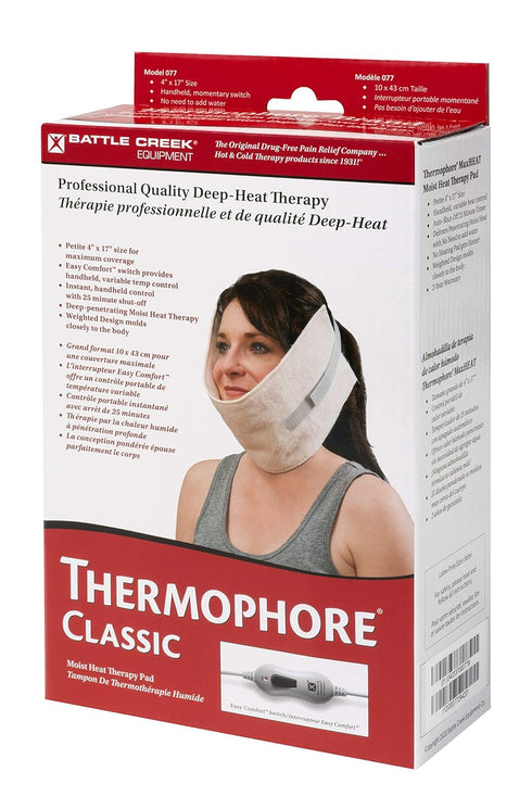 Thermophore Classic Moist Heat Pack - Petite 4" x 17" for Pain Relief and Muscle Cramps